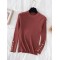 pullovers casual autumn button o-neck chic sweater