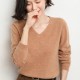 Sweater Women's Pullover V-neck Long Sleeve Sweater Women's Pullover V-neck Long Sleeve