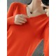 V-neck Knitted Pullovers Loose Bottoming Shirt Fashion Jumper Sweater V-neck Knitted Pullovers Loose Bottoming Shirt Fashion Jumper Sweater