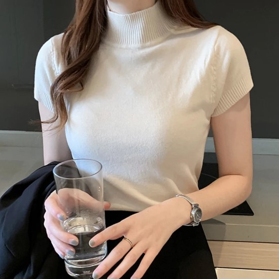 Casual Women Clothing Knitted Women Top Casual Women Clothing Knitted Women Top