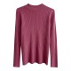 Sweater Slim Jumpers Knitted Solid Pullover Elegant Sweater Sweater Slim Jumpers Knitted Solid Pullover Elegant Sweater