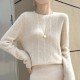 Autumn sweater women's O-neck pullover knit shirt top Autumn sweater women's O-neck pullover knit shirt top