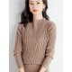 Women Sweater Turtleneck Long Sleeve Pullover Casual Vintage Basic Women Sweater Turtleneck Long Sleeve Pullover Casual Vintage Basic