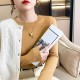 Sweater Solid O-neck Knitwear Korean Casual Pullovers Long Sleeve Sweater Solid O-neck Knitwear Korean Casual Pullovers Long Sleeve