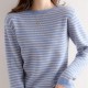 Women O-Neck Striped Sweater Harajuku Winter Retro Warm Tops Women O-Neck Striped Sweater Harajuku Winter Retro Warm Tops