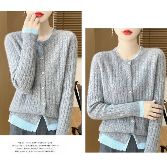 cashmere sweater women's o neck cardigan warm bottom knit shirt top cashmere sweater women's o neck cardigan warm bottom knit shirt top