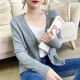 Cardigans Loose Solid Single Breasted V-neck Sweaters Fashion Cardigans Loose Solid Single Breasted V-neck Sweaters Fashion
