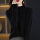 single-line hollow women's pullover O-neck sweater knitted solid color single-line hollow women's pullover O-neck sweater knitted solid color