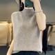 Cashmere Vest Pullover Indoor Sleeveless Sweater Cashmere Vest Pullover Indoor Sleeveless Sweater