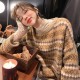 Winter Knitwear Pullover Sweaters Vintage Long Loose Winter Knitwear Pullover Sweaters Vintage Long Loose