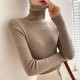 Women Sweater Turtleneck Warm Knitwear Casual Solid Fashion Women Sweater Turtleneck Warm Knitwear Casual Solid Fashion
