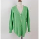 V-neck Lantern Sleeve Cardigan Women Knitted Basic Oversize Sweater V-neck Lantern Sleeve Cardigan Women Knitted Basic Oversize Sweater