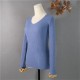 Pullover V-Neck Minimalist Bottoming Pink Tops Multi Colors Pullover V-Neck Minimalist Bottoming Pink Tops Multi Colors