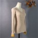 Pullover V-Neck Minimalist Bottoming Pink Tops Multi Colors Pullover V-Neck Minimalist Bottoming Pink Tops Multi Colors