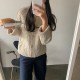 Knitwear Knitted Button Cardigans Short Minimalist Vintage Elegant Ladies Tops Knitwear Knitted Button Cardigans Short Minimalist Vintage Elegant Ladies Tops