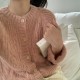 Knitwear Knitted Button Cardigans Short Minimalist Vintage Elegant Ladies Tops Knitwear Knitted Button Cardigans Short Minimalist Vintage Elegant Ladies Tops
