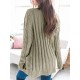 Cardigan Long Sleeve Plus Size Pocket Ribbed Knitted Sweater Cardigan Long Sleeve Plus Size Pocket Ribbed Knitted Sweater
