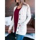 Cardigan Long Sleeve Plus Size Pocket Ribbed Knitted Sweater Cardigan Long Sleeve Plus Size Pocket Ribbed Knitted Sweater