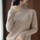 Turtleneck sweater jumpers knit long sleeve thick loose pullover Turtleneck sweater jumpers knit long sleeve thick loose pullover