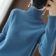 Turtleneck sweater jumpers knit long sleeve thick loose pullover Turtleneck sweater jumpers knit long sleeve thick loose pullover