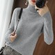 Turtleneck sweater jumpers knit long sleeve thick loose pullover Turtleneck sweater jumpers knit long sleeve thick loose pullover