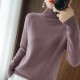 Turtleneck sweater jumpers knit long sleeve thick loose pullover Turtleneck sweater jumpers knit long sleeve thick loose pullover