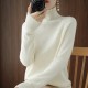 Turtleneck sweater jumpers knit long sleeve thick loose pullover Turtleneck sweater jumpers knit long sleeve thick loose pullover