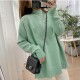 Women Mock Neck Pullovers Sweater High Quality Oversized Jumper Split Women Mock Neck Pullovers Sweater High Quality Oversized Jumper Split