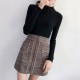 Women Pullovers Sweater Knitted Elasticity Casual Women Pullovers Sweater Knitted Elasticity Casual