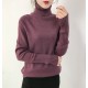 Knitted Turtleneck Long Sleeve Pullover Female Jumper Green Knitwear Knitted Turtleneck Long Sleeve Pullover Female Jumper Green Knitwear