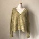 Knit Cardigans V-Neck Knit Tops Long Sleeve Flare Hollow Out Cardigan Knit Cardigans V-Neck Knit Tops Long Sleeve Flare Hollow Out Cardigan