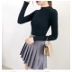 Women Pullovers Sweater Knitted Elasticity Casual Women Pullovers Sweater Knitted Elasticity Casual