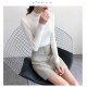 Women Pullovers Sweater Knitted Elasticity Casual Women Pullovers Sweater Knitted Elasticity Casual