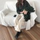 Dark Green Round Neck Pullover Sweater Long Sleeve Pullovers Jumper Dark Green Round Neck Pullover Sweater Long Sleeve Pullovers Jumper
