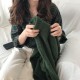 Dark Green Round Neck Pullover Sweater Long Sleeve Pullovers Jumper Dark Green Round Neck Pullover Sweater Long Sleeve Pullovers Jumper