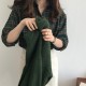 Dark Green Round Neck Pullover Sweater Long Sleeve Pullovers Jumper Dark Green Round Neck Pullover Sweater Long Sleeve Pullovers Jumper