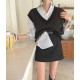 Sweaters Pullover Sleeveless Vest Waistcoat Oversized Checkered Knitwear Sweaters Pullover Sleeveless Vest Waistcoat Oversized Checkered Knitwear