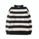Casual Woman Pullovers Striped Jumper Warm Sweaters Casual Woman Pullovers Striped Jumper Warm Sweaters