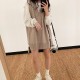 Dresses V-Neck Split Knitted Lace Up Sleeveless Style Elegant Lady Dress Dresses V-Neck Split Knitted Lace Up Sleeveless Style Elegant Lady Dress