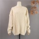 Sweaters Pullovers Minimalist Knitting Elegant Casual Loose Ladies Vintage Tops Sweaters Pullovers Minimalist Knitting Elegant Casual Loose Ladies Vintage Tops