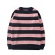 Casual Woman Pullovers Striped Jumper Warm Sweaters Casual Woman Pullovers Striped Jumper Warm Sweaters
