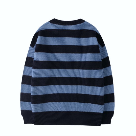 Casual Woman Pullovers Striped Jumper Warm Sweaters Casual Woman Pullovers Striped Jumper Warm Sweaters