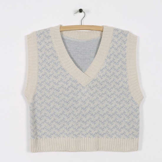 Sweaters Pullover Sleeveless Vest Waistcoat Oversized Checkered Knitwear Sweaters Pullover Sleeveless Vest Waistcoat Oversized Checkered Knitwear