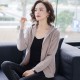 Casual Hooded Thin Knitted Sweater Female Loose Cardigans Coat Casual Hooded Thin Knitted Sweater Female Loose Cardigans Coat