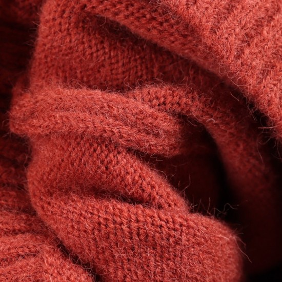 Vertical Stripe Women Sweaters Thick Warm Cashmere Turtleneck Vertical Stripe Women Sweaters Thick Warm Cashmere Turtleneck