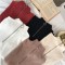 Knitted Zipper High Neck Sweater Pullovers Turtleneck Basic