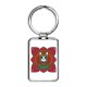 Beautiful Bohemian Cat Rectangle Keychain Beautiful Bohemian Cat Rectangle Keychain