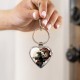 Japanese warrior catches a large fish Heart Keychain Japanese warrior catches a large fish Heart Keychain