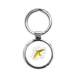 Decca flight – Yellow Circle Keychain