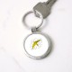Decca flight – Yellow Circle Keychain Decca flight – Yellow Circle Keychain